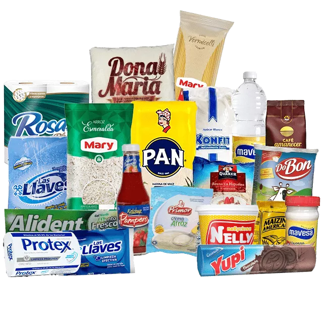 Productos de alimentación, limpieza e higiene personal en Cumaná