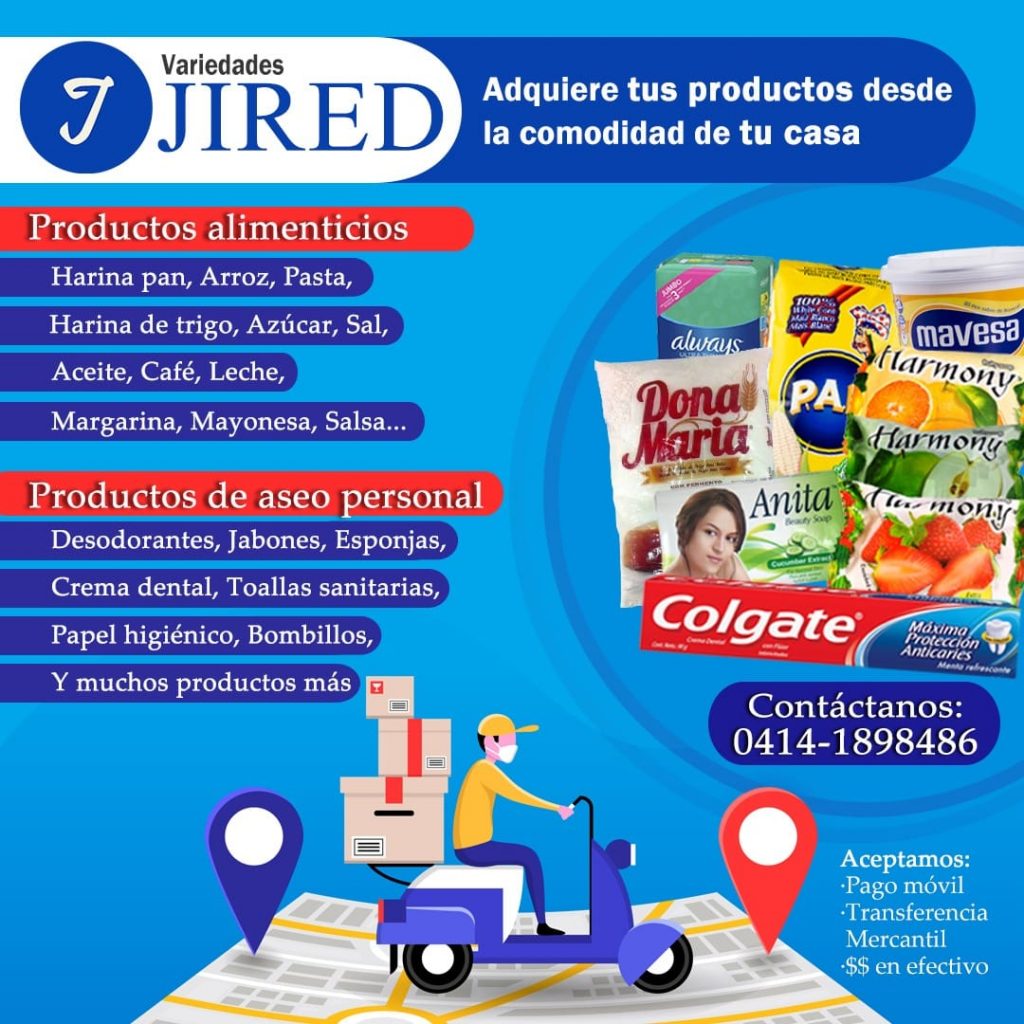 Variedades Jired - Adquiere tus productos desde la comodidad de tu casa